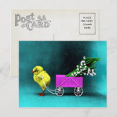 Cartes Pour Fêtes Annuelles Pâques victoriennes (Devant / Derrière)