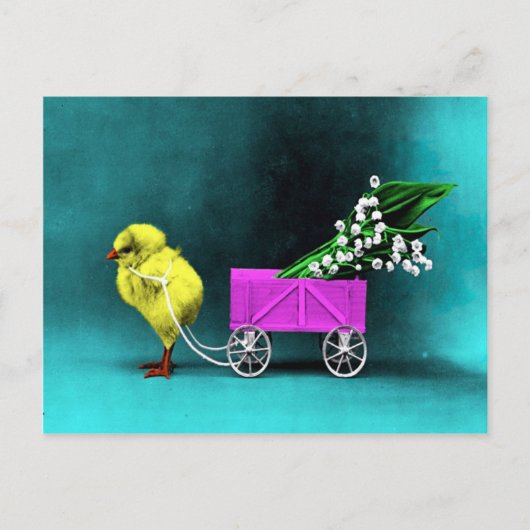 Cartes Pour Fêtes Annuelles Pâques victoriennes (Devant)