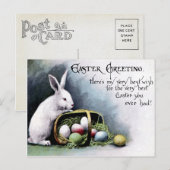 Cartes Pour Fêtes Annuelles Pâques victoriennes (Devant / Derrière)