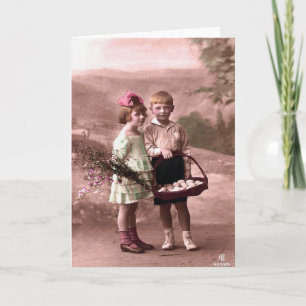 Cartes Pour Fêtes Annuelles Pâques vintage