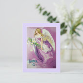 Cartes Pour Fêtes Annuelles Pâques vintage (Debout devant)