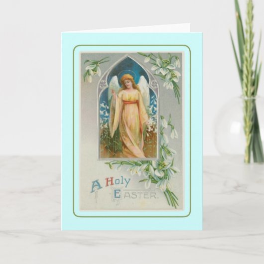 Cartes Pour Fêtes Annuelles Pâques vintage (Devant)