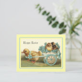 Cartes Pour Fêtes Annuelles Pâques vintage (Debout devant)