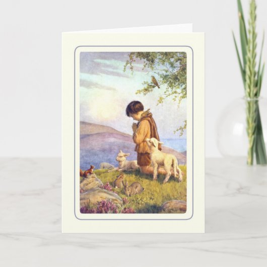 Cartes Pour Fêtes Annuelles Pâques vintage (Devant)