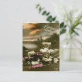 Cartes Pour Fêtes Annuelles Pâques vintage (Debout devant)