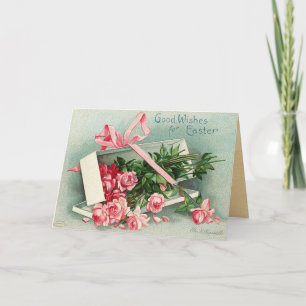 Cartes Pour Fêtes Annuelles Pâques vintage