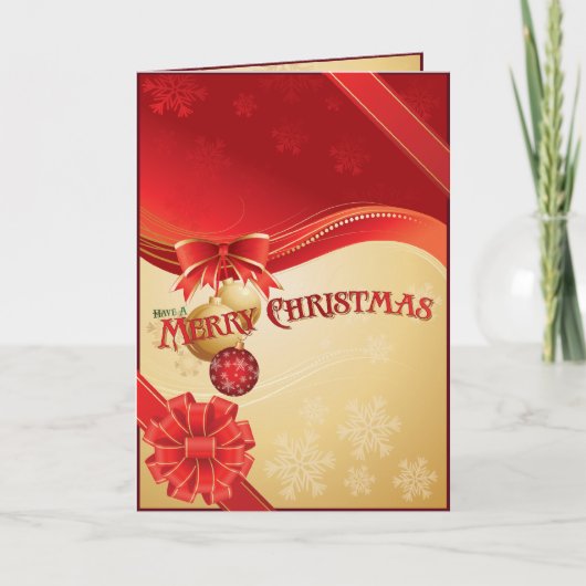 Cartes Pour Fêtes Annuelles Paquet de Noël (Devant)