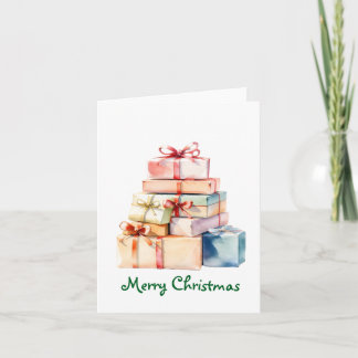 Cartes Pour Fêtes Annuelles Paquets de Noël