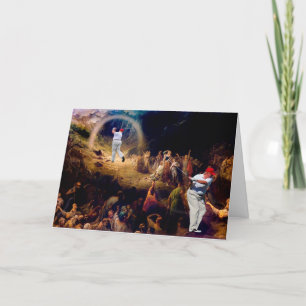 Cartes Pour Fêtes Annuelles Par for the Course New Year's Greeting Card