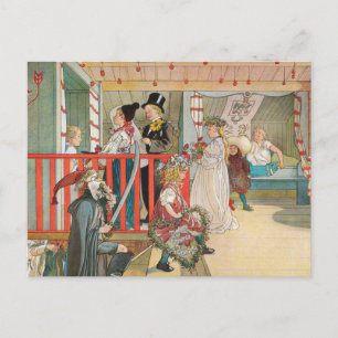 Cartes Pour Fêtes Annuelles Parade de Noël des enfants