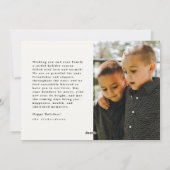 Cartes Pour Fêtes Annuelles Paramètre de table Thanksgiving Illustré (Dos)