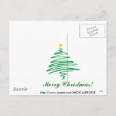 Cartes Pour Fêtes Annuelles Paramètre EMT-P de Noël Père Noël (Dos)