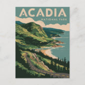 Cartes Pour Fêtes Annuelles Parc national Acadia (Devant)