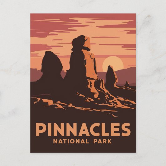 Cartes Pour Fêtes Annuelles Parc national de Pinnacles (Devant)