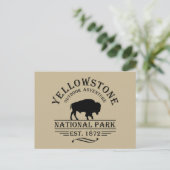 Cartes Pour Fêtes Annuelles Parc national de Yellowstone (Debout devant)