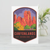 Cartes Pour Fêtes Annuelles Parc national des Canyonlands (Debout devant)