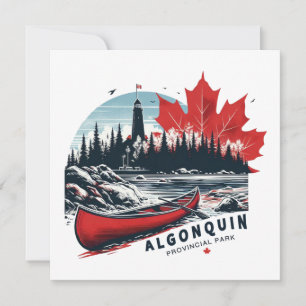 Cartes Pour Fêtes Annuelles Parc provincial Algonquin