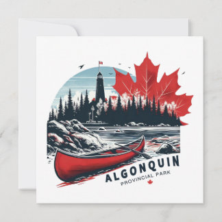 Cartes Pour Fêtes Annuelles Parc provincial Algonquin