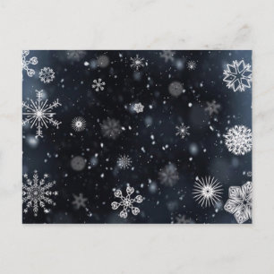 Cartes Pour Fêtes Annuelles Parfait Snowflakes pour Noël