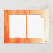 Cartes Pour Fêtes Annuelles Parti d'Halloween peint à la main jolie (Dos)