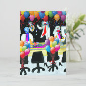 Cartes Pour Fêtes Annuelles Partie Office (Debout devant)