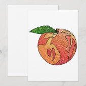 Cartes Pour Fêtes Annuelles Parties scintillant (Devant / Derrière)