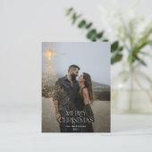 Cartes Pour Fêtes Annuelles parties scintillant d'or scintiller joyeux photo d (Debout devant)