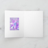 Cartes Pour Fêtes Annuelles *~* Parties scintillant Fleur de Noël Cactus Perso (Intérieur)