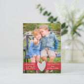 Cartes Pour Fêtes Annuelles Parties scintillant Love Valentine's Day Postcard (Debout devant)