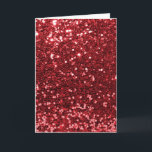 Cartes Pour Fêtes Annuelles Parties scintillantes rouges de Faux<br><div class="desc">Grandes parties scintillantes rouges fascinantes de faux.
NOTEZ SVP :  Ce sont les graphiques imprimés par appartement - aucunes pièces augmentées.</div>
