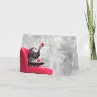 Cartes Pour Fêtes Annuelles Pas d'amnistie de Noël pour les vols