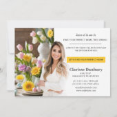 Cartes Pour Fêtes Annuelles Pas de lapin connaît Immobilier Realtor Spring Car (Dos)