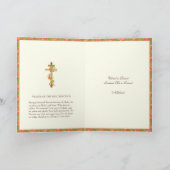 Cartes Pour Fêtes Annuelles Pascha catholique byzantine (Intérieur)