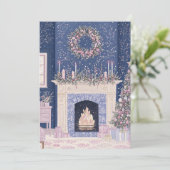 Cartes Pour Fêtes Annuelles Pastel Christmas Card (Debout devant)