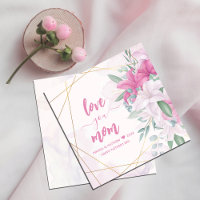 Pastel Florals Vous Aimez Maman