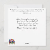 Cartes Pour Fêtes Annuelles Pastel Peach Vitrail Bunny Printemps Pâques (Dos)