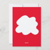 Cartes Pour Fêtes Annuelles Pastèque drôle (Dos)