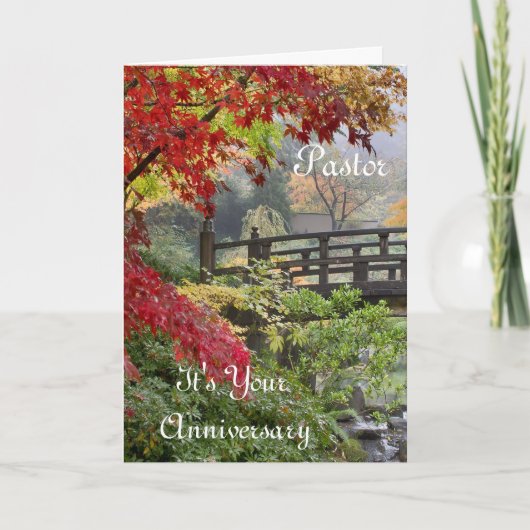 Cartes Pour Fêtes Annuelles Pasteur c'est votre anniversaire (Devant)