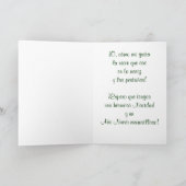 Cartes Pour Fêtes Annuelles Pasteur de Feliz Navidad Perro - Noël espagnol (Intérieur)