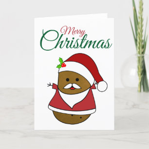 Cartes Pour Fêtes Annuelles Patate de Noël