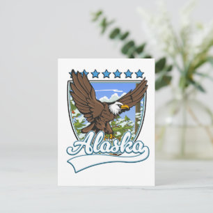 Cartes Pour Fêtes Annuelles Patch de voyage en Alaska