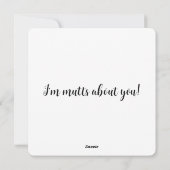 Cartes Pour Fêtes Annuelles Patchwork Pups à la Saint-Valentin (Dos)