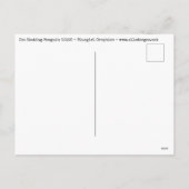 Cartes Pour Fêtes Annuelles Patinage Penguin Noël (Dos)