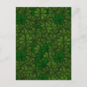 Cartes Pour Fêtes Annuelles Pattern St Patrick (Devant)