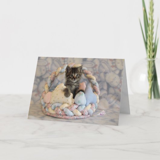 Cartes Pour Fêtes Annuelles Patton's Easter Basket Card (Devant)