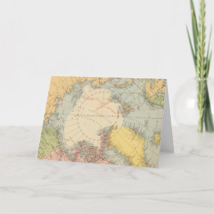 Cartes Pour Fêtes Annuelles Pays autour du pôle Nord