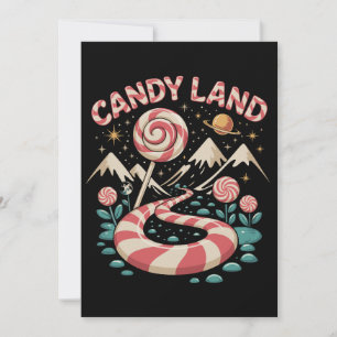 Cartes Pour Fêtes Annuelles Pays de Bonbons Cane Noël Christmas Famille Fêtes