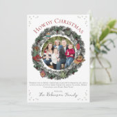 Cartes Pour Fêtes Annuelles Pays Joyeux Noël Famille Noël Noël (Debout devant)