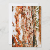 Cartes Pour Fêtes Annuelles Paysage d'hiver à Bend - Oregon (Dos)