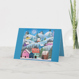 Cartes Pour Fêtes Annuelles Paysage hivernal